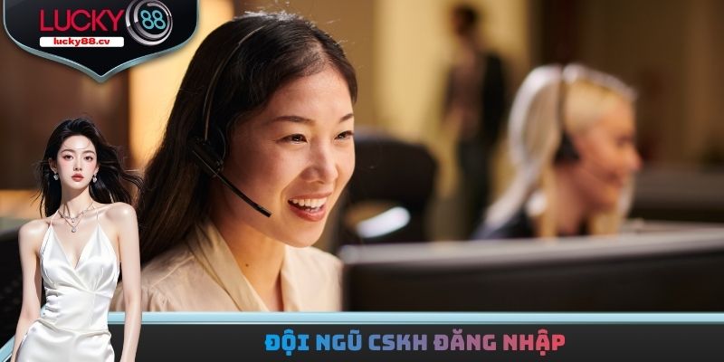 Đội ngũ CSKH đăng nhập