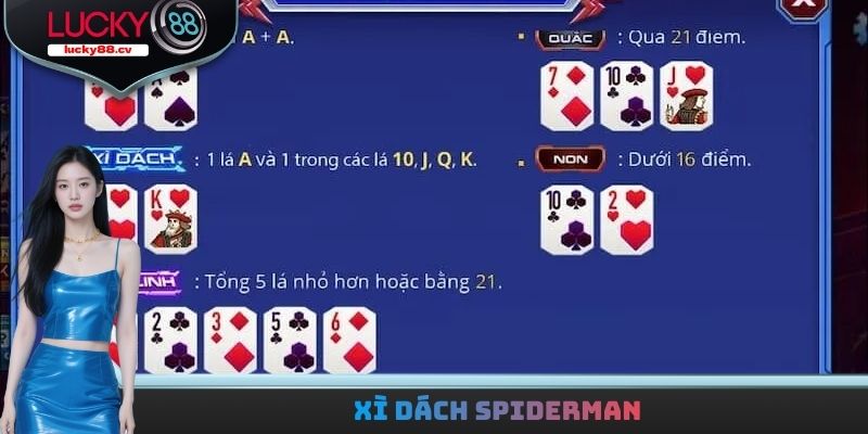 Xì Dách Spiderman - Phiên Bản Game Bài Săn Jackpot Tiền Tỷ
